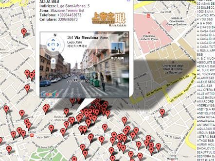 谷歌地图 Ai 的图像结果