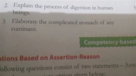 Explain the process of digestion in human beings. Elaborate the complicat..