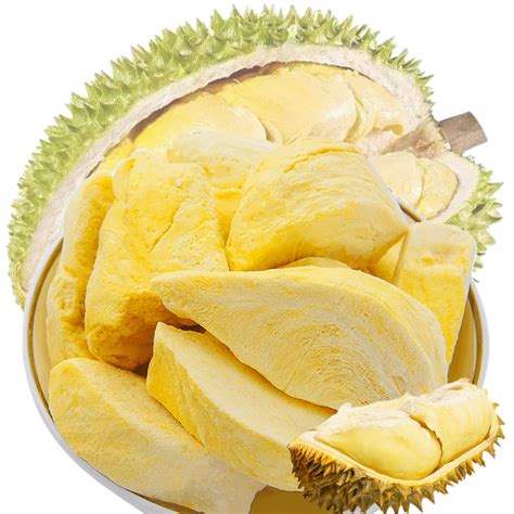 Amazon.com: Dried Durian Fruit Chips, Freeze Dried Durian Candy Thailand, King of Fruits ...