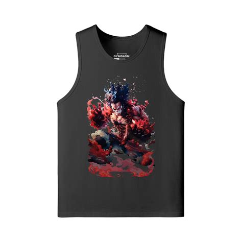 Luffy Rage Tank Top for One Piece fans | Gymgasm – GYMGASM