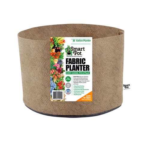 SMART POT 30 Gallon Fabric Grow Bag - Natural - Walmart.com