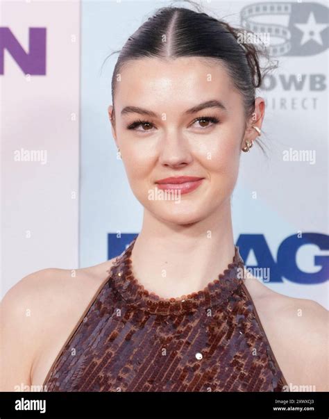 Los Angeles, USA. 20th Aug, 2024. Eloisa May Huggins arrives at the ...