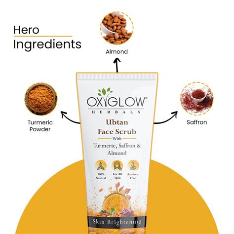 Ubtan Face Scrub – OxyGlow Cosmetics