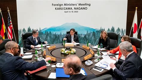 G7 foreign ministers urge unity on China, Ukraine – DW – 04/17/2023