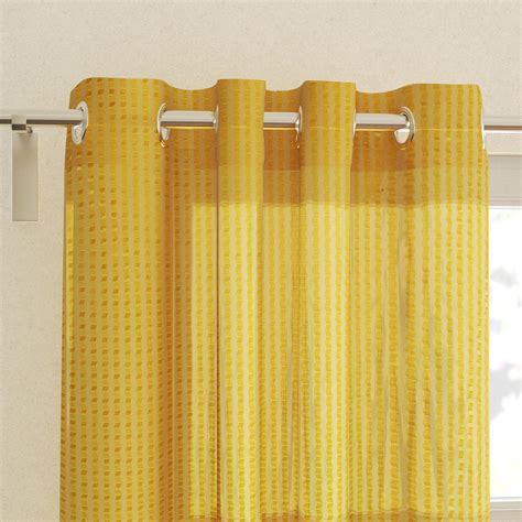 Buy Corsica Set of 2 Sheer Window Curtains from Corsica by Home Centre ...