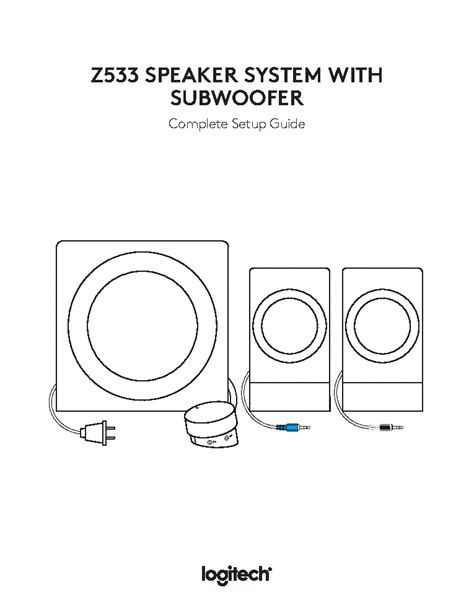 Image result for Z533 Logitech Setup