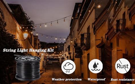 Image result for Yard String Light Kit