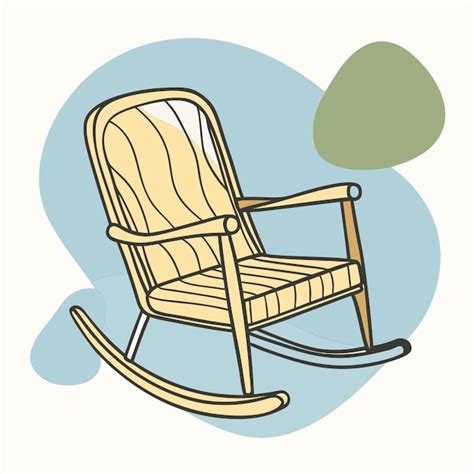 Page 2 | Opal wood rocking chair Vectors - Download Free High-Quality ...