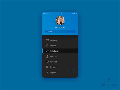 UI Menu Design 的图像结果