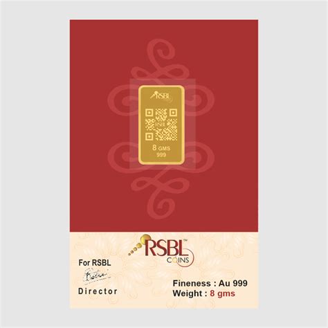 8gm 999 purity gold bar – RSBL eCoins