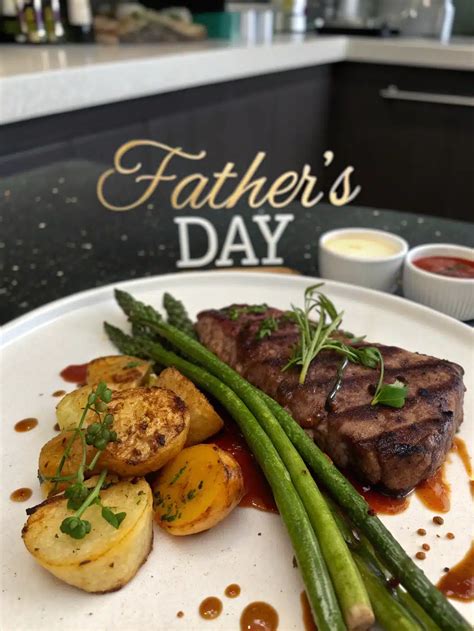 Grilled Steak Dinner for Father's Day