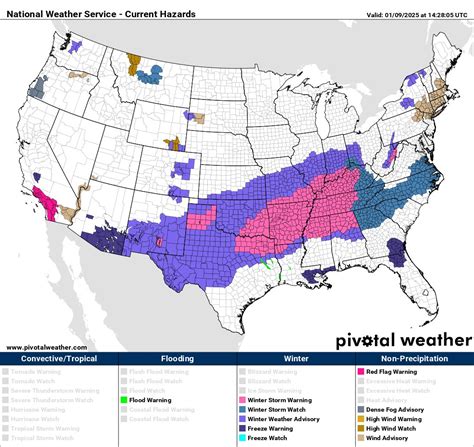 Major Winter Storm Impacts Southern U.S. Cities Including Dallas ...