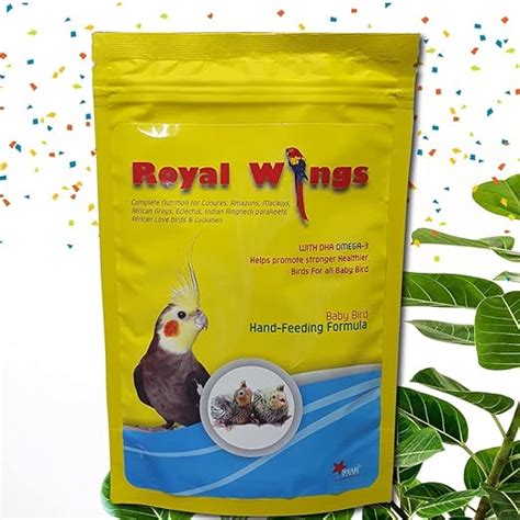 Buy Royal Wings Premium & Highly Rich Nutrition Baby Bird Hand Feeding ...