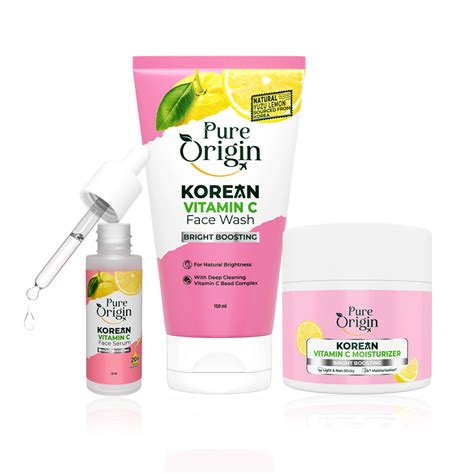 Korean Vitamin C Complete Bright Boosting Set – Pure Origin Skincare