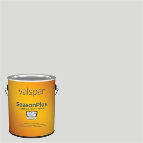 Valspar SeasonPlus Satin Seashell Gray 4003-1a Latex Exterior Paint ...