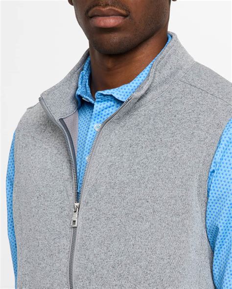 Peter Millar Men's Crown Full-Zip Sweater Vest | Neiman Marcus