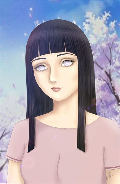 Hinata Hyuga - FanArt 2 by KarenOArt on DeviantArt
