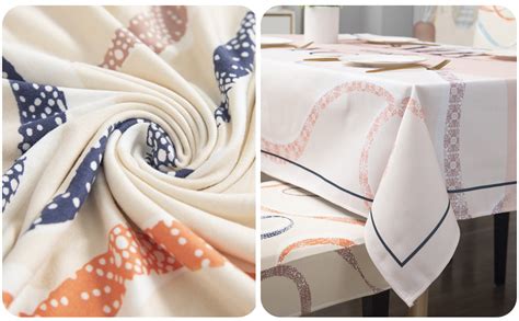 HOKIPO Tablecloth Cover for Dining Table, 55x70 Inches (AR-4588-T2 ...