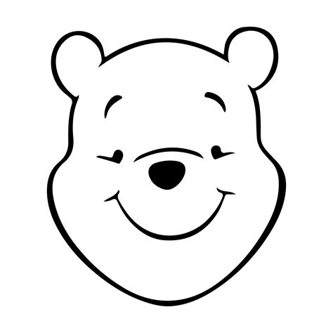 Winnie the Pooh Outline Svg, Winnie the Pooh Svg, Disney Svg | Inspire ...