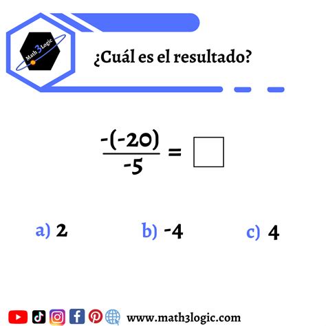 Ley de los signos - Multiplicación y División – Math3logic