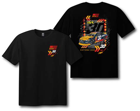 Cleetus Kenetik Nascar Shirt (Black or White) – Cleetus Mcfarland