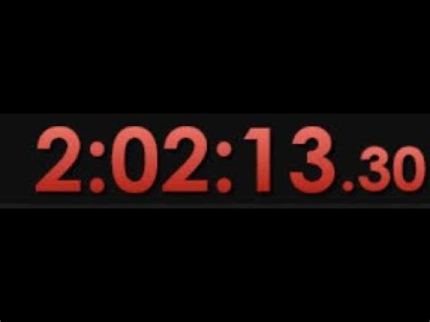 Image result for How Put Speed Run Timer