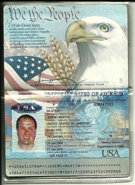 Bildergebnis für amerikanischer passport