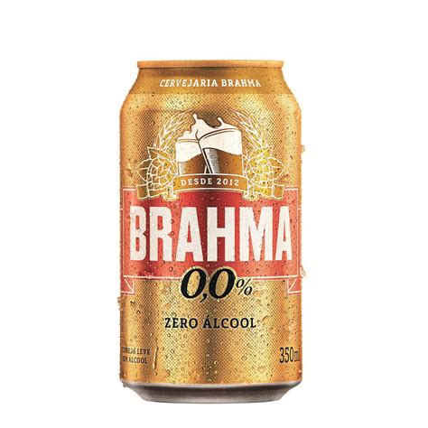 Cerveja Brahma Zero &Aacute;lcool Lata 350ml