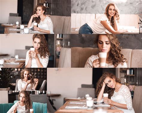 喝奶茶的女人摄影高清图片 - 爱图网