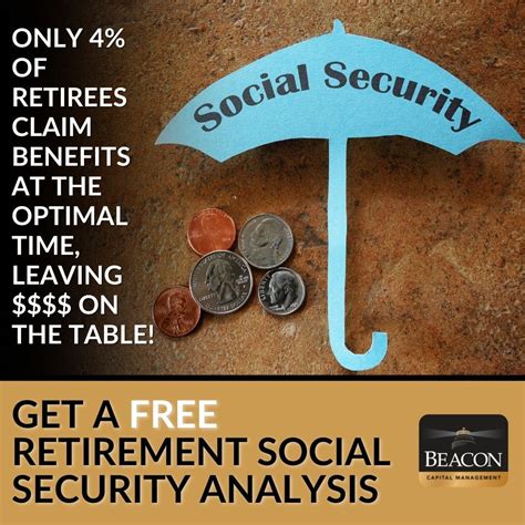 SOCIAL SECURITY BENEFITS IN RETIREMENT | Beacon Capital Management