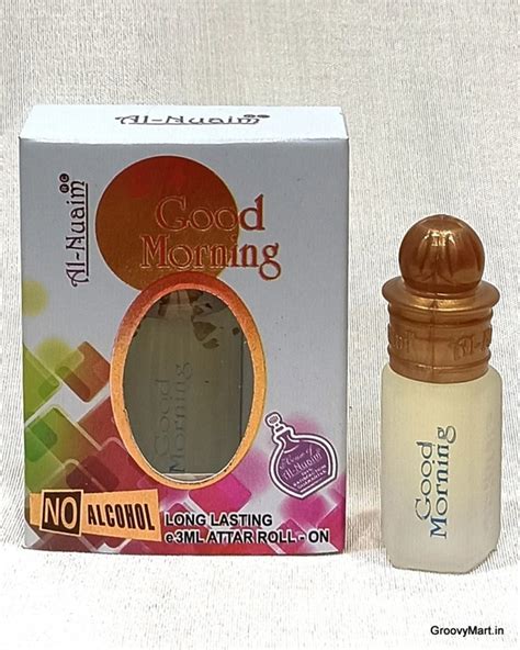 Al Nuaim good morning perfume roll-on attar free from alcohol