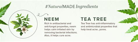 neem and teatree face wash SLS | paraben free khadi natural