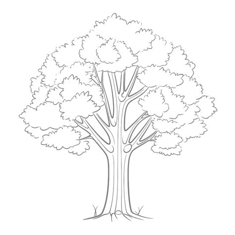 Thankful Tree Coloring Page Coloring Pages