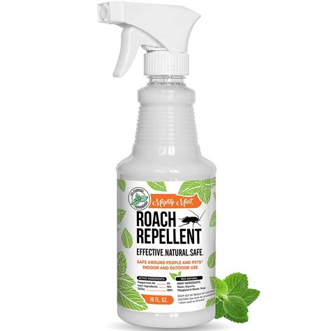 Mighty Mint 16oz Cockroach Repellent Natural Peppermint Oil Spray ...