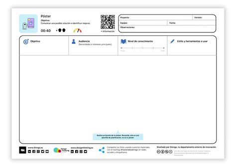 Poster - Design Thinking in Spanish