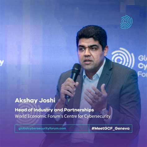 WEF Cybersecurity Head Akshay Joshi on AI, Cybersecurity and Global Geopolitics - YouTube