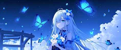 Blue Anime Character Wallpapers - Wallpaper Cave