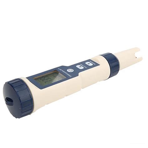 EZ9909 pH/TDS/EC/Salinity/Temperature 5-in-1 Pen-type Digital Water ...