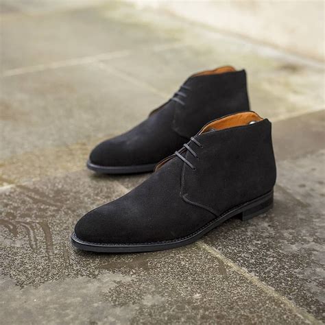 Handmade Men Decent Black Suede Chukka Boot | Suede chukka boots ...