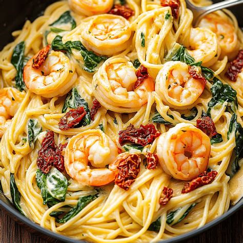 Why Creamy Sun-Dried Tomato Shrimp with Spinach Pasta Wins - Sophie Space