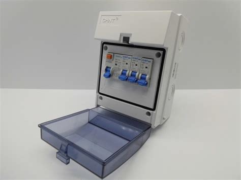 Buy Chint A28600-3 Garage Workshop Consumer Unit Fuse Box 30ma Rcd 6 ...