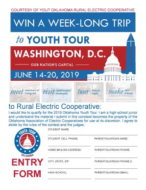 Fillable Online Electric Cooperatives of Oklahoma - Northeast Oklahoma ...