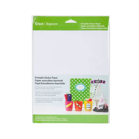 Cricut® Printable Sticker Paper | Michaels