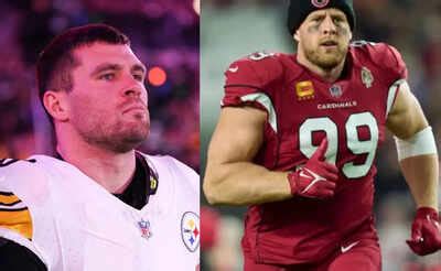 Throwback to when J.J. Watt presented T.J. Watt the Defensive Player of ...