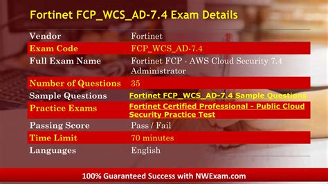 Get Ready to Crack Fortinet FCP_WCS_AD-7.4 Certification Exam | PPT