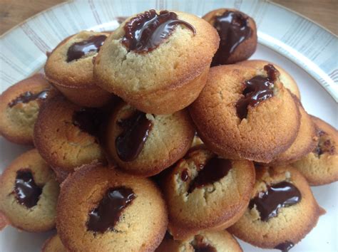 Choc filled Madeleines - The Great British Bake Off