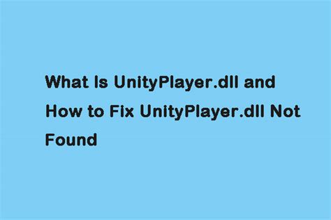 Image result for Unity Player Dll Reinstall
