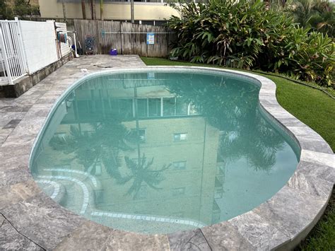 Leaking swimming pool line suction line tested and leak located in St Lucia • Leak Detection