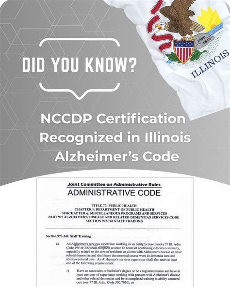 NCCDP Certification Recognized in Illinois Alzheimer's Code The ...