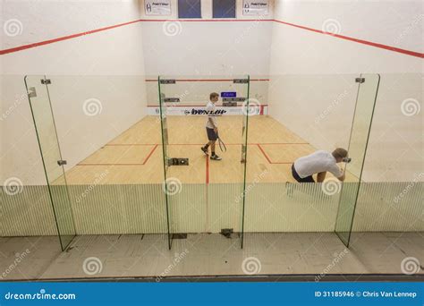 Squash Teenagers Court Game Editorial Photo - Image of teenagers ...